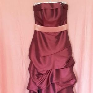 Modern Maids Collection Purple Long Dress Size 6